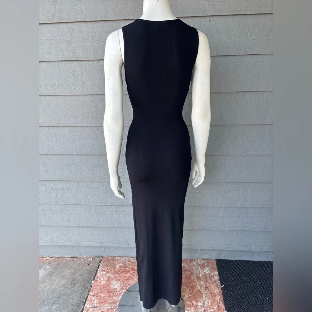 Beach Bunny Black Asymmetrical Cut-Out Dress - Picture 2 of 2